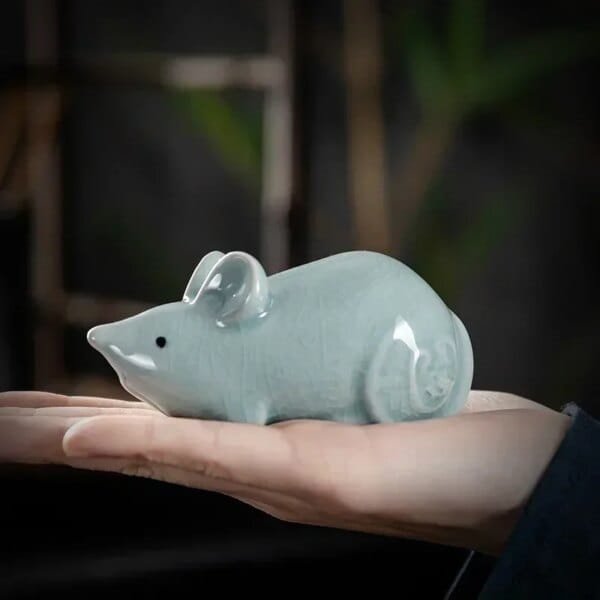 Chinese Zodiac Animal Tea Pet with Retro Ceramics - Image 3