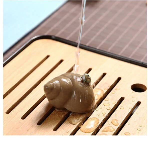 Chinese Purple Clay Spitting Frog Tea Pet - Image 2