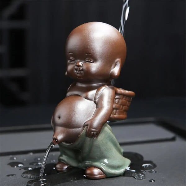 Chinese Pee Pee Boy Tea Pet  with Purple Clay - Image 2