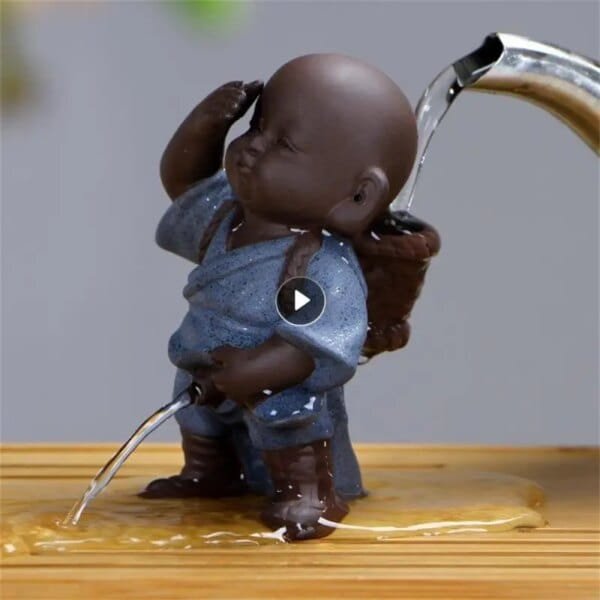 Chinese Pee Pee Boy Tea Pet  with Purple Clay
