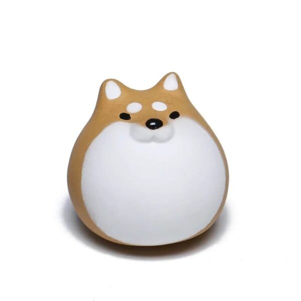 Purple Clay Chai Dog Tea Pet  Ornament - Image 5