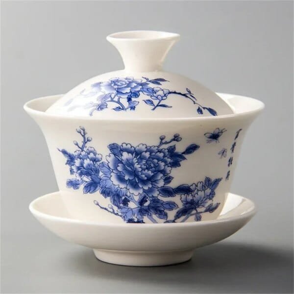 Elegant Chinese Traditional Gaiwan, Ceramic Teapot, Bowl with Lid, S/05 ER Kung Fu, Standard Tea Cup, Direct Shipping - Image 2