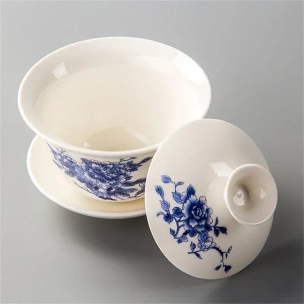 Elegant Chinese Traditional Gaiwan, Ceramic Teapot, Bowl with Lid, S/05 ER Kung Fu, Standard Tea Cup, Direct Shipping - Image 3