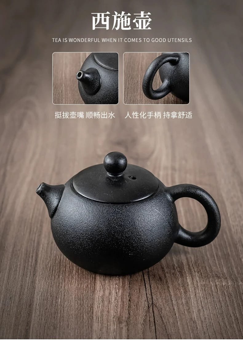 Purple Clay Chinese Kung Fu Tea Set Yixing Teapot Handmade Tea Pot Cup Zisha Gaiwan Tea Kettles Ceremony Drinkware Teaware Set