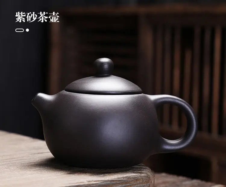 Purple Clay Chinese Kung Fu Tea Set Yixing Teapot Handmade Tea Pot Cup Zisha Gaiwan Tea Kettles Ceremony Drinkware Teaware Set