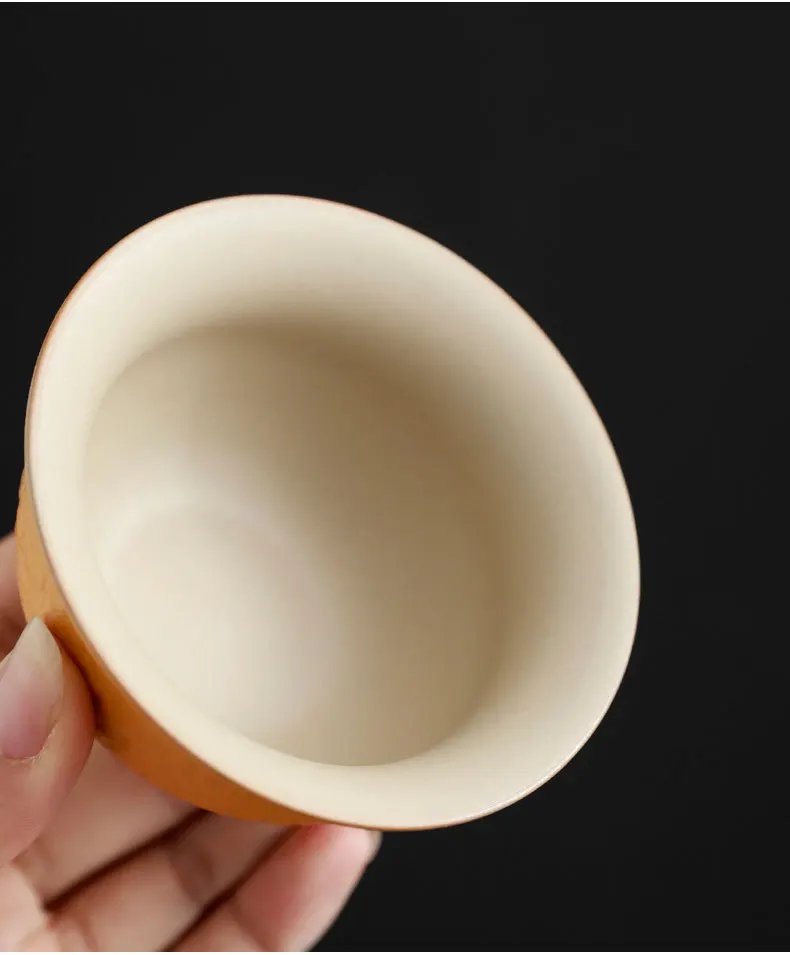 Customize Chinese Tea Set Ceramic Portable Teapot Set Travel Gaiwan Tea Cups of Tea Ceremony Accessories One Pot Two Cup Suit