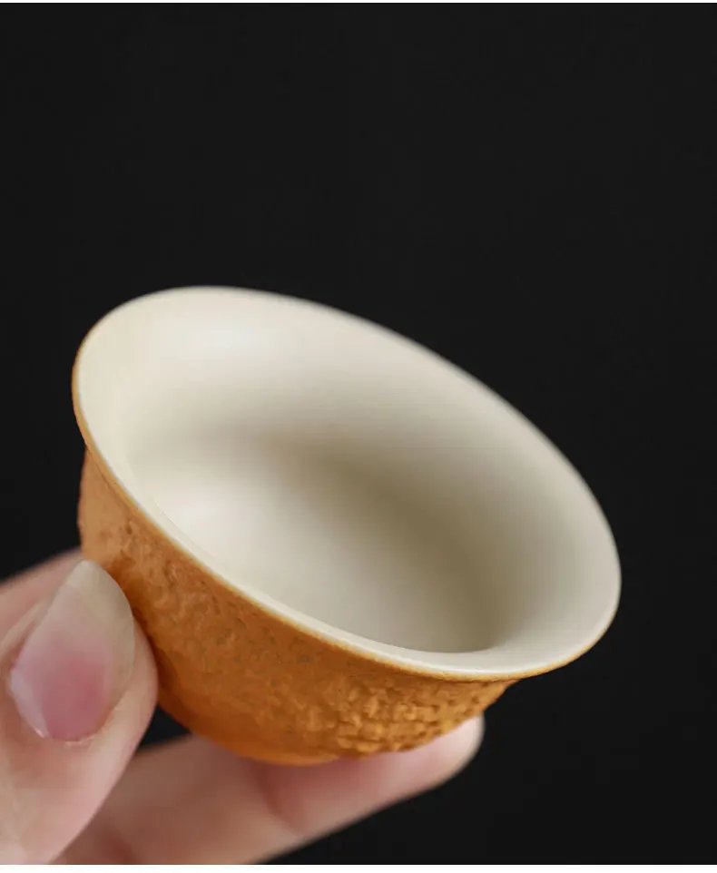 Customize Chinese Tea Set Ceramic Portable Teapot Set Travel Gaiwan Tea Cups of Tea Ceremony Accessories One Pot Two Cup Suit