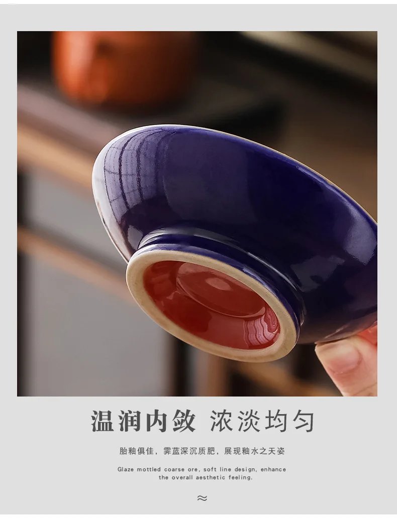 Creative Retro Ceramic Gaiwan Set Tea Cup Bowls Chinese Color Enamel Teacups Porcelain Kung Fu Teaware Sancai Tea Tureen