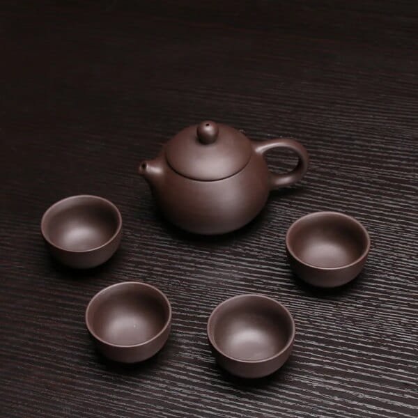 Hot Sale Ceramic Purple Clay Tea Set Kung Fu Pot Infuser Xishi Gaiwan Teapot Serving Cup Teacup Chinese Drinkware High Quality - Image 3