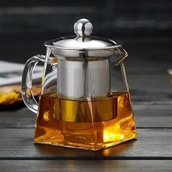 Glass Teapot with Infuser Tea Set Kettle Maker Infusers Jug Teaware Kitchen Dining Bar Home Tea Kit  Glass Teapot  Samovar - Image 6