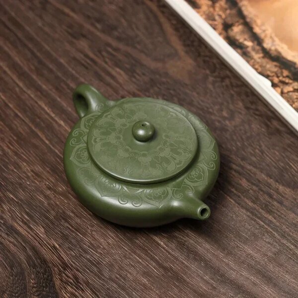 170ml Chinese Yixing Purple Clay Teapot Famous Hand-carved Tea Pot Tea Infuser Handmade Beauty Kettle Raw Ore Zisha Tea Set - Image 2