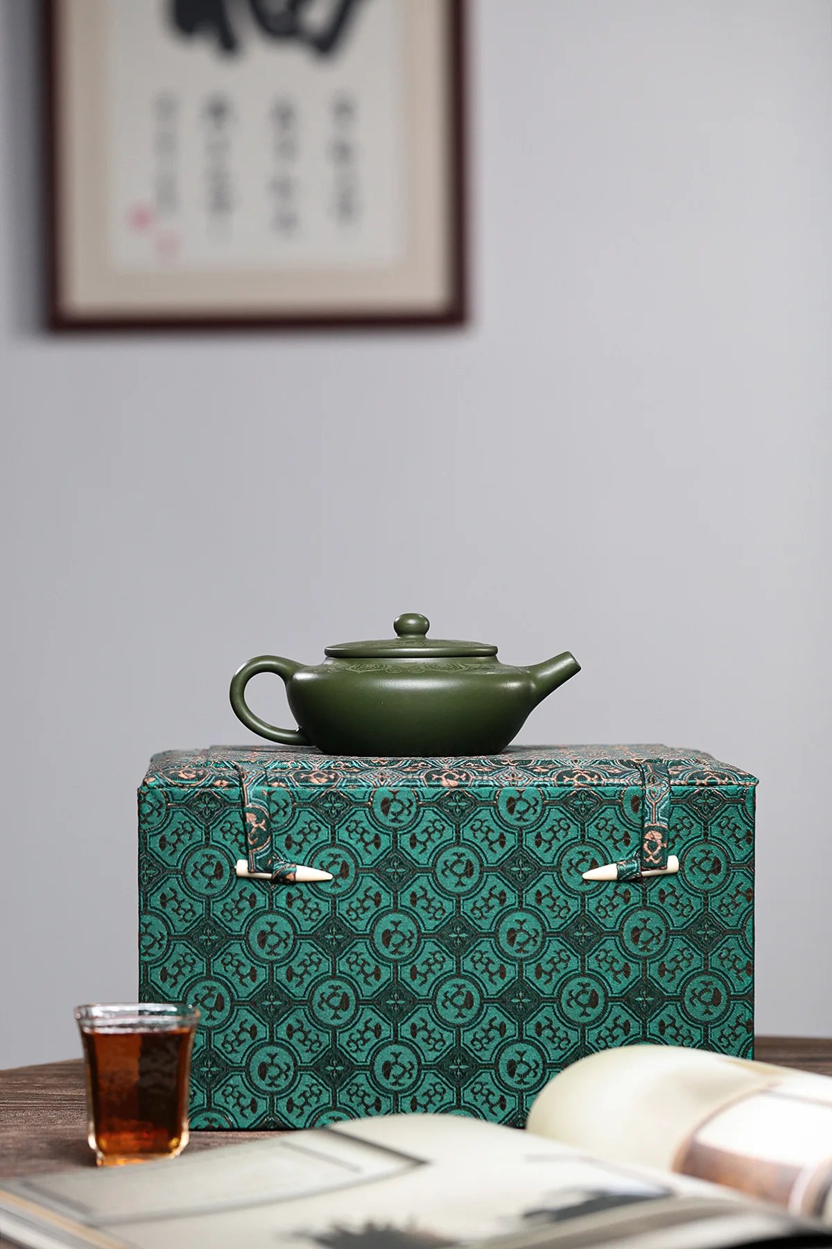 170ml Antique Yixing Purple Clay Teapot Raw Ore Green Mud Filter Tea Infuser Handmade Beauty Tea Pot Chinese Zisha Teaware