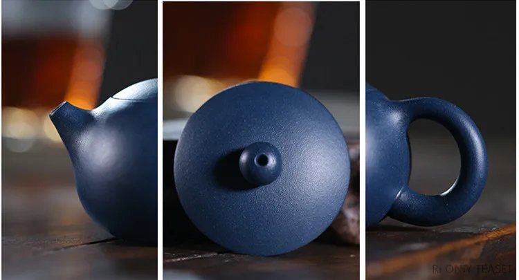 100ml Yixing Boutique Purple Clay Teapots Ball Shaped Infuser Xishi Tea Pot Beauty Kettle Customized Zisha Tea Set Authentic