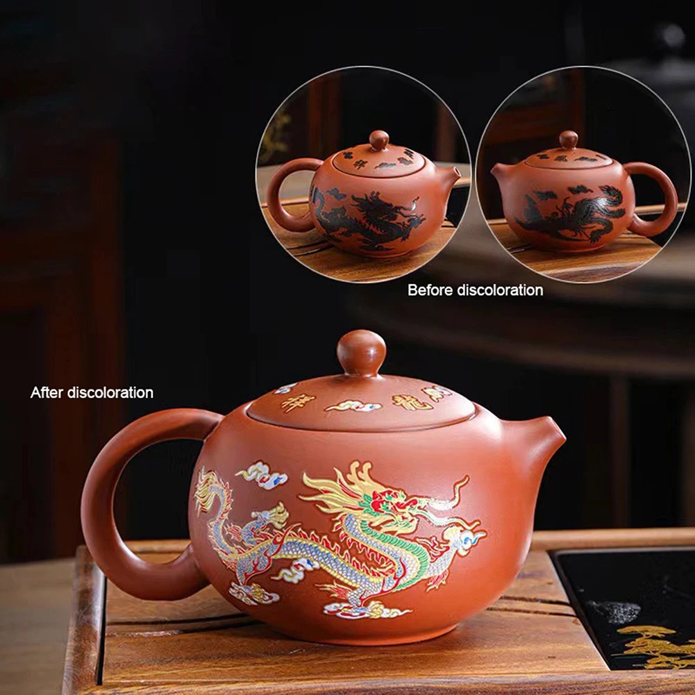 Chinese Style Color-changing Purple Clay Teapot Anti-Scald Handle Tea Brewer Teapots Kettle Gift Tea Set Ceramics And Pottery Chinese Style Color-changing Purple Clay Teapot Anti-Scald Handle Tea Brewer Teapots Kettle Gift Tea Set Ceramics And Pottery