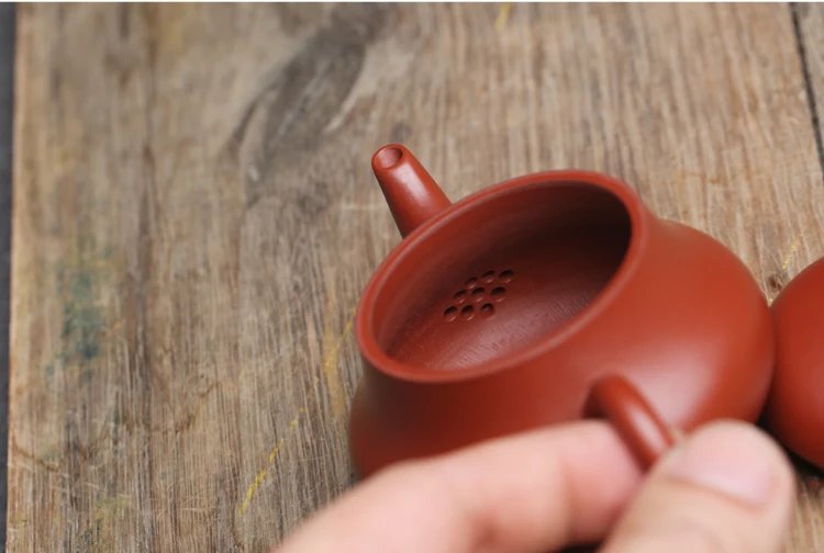 Small Capacity Dahongpao Beauty Teapot Yixing Purple Clay Filter Tea Infuser Chinese Tea Ceremony Supplies Traditional Teaware