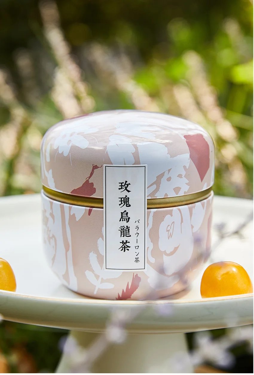 Portable Tea Box Universal Tea Storage Sealed Container Retro Pattern Printed Metal Jars Kitchen Organizer Cans Tins Box