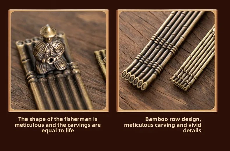 Creative Incense Holder Aromatherapy Ornament Incense Holder Boat Old Men Fishing Japanese Style Incense Stick Burner Home Decor Creative Incense Holder Aromatherapy Ornament Incense Holder Boat Old Men Fishing Japanese Style Incense Stick Burner Home Decor