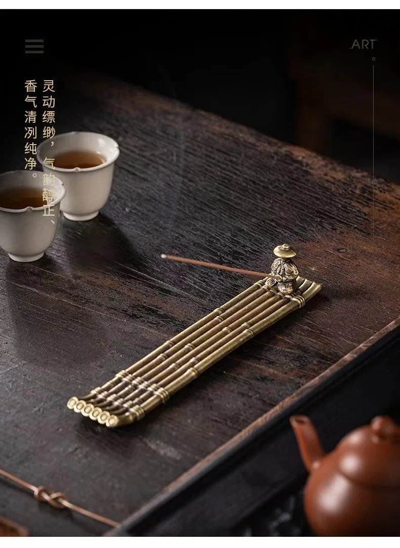 Creative Incense Holder Aromatherapy Ornament Incense Holder Boat Old Men Fishing Japanese Style Incense Stick Burner Home Decor Creative Incense Holder Aromatherapy Ornament Incense Holder Boat Old Men Fishing Japanese Style Incense Stick Burner Home Decor