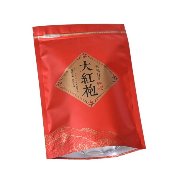Thick Tea Bag Da Hong Pao Oolong Tea Bag Sealed Zipper Bag Self-sealing Self-supporting Bag NO Packing Bag - Image 2