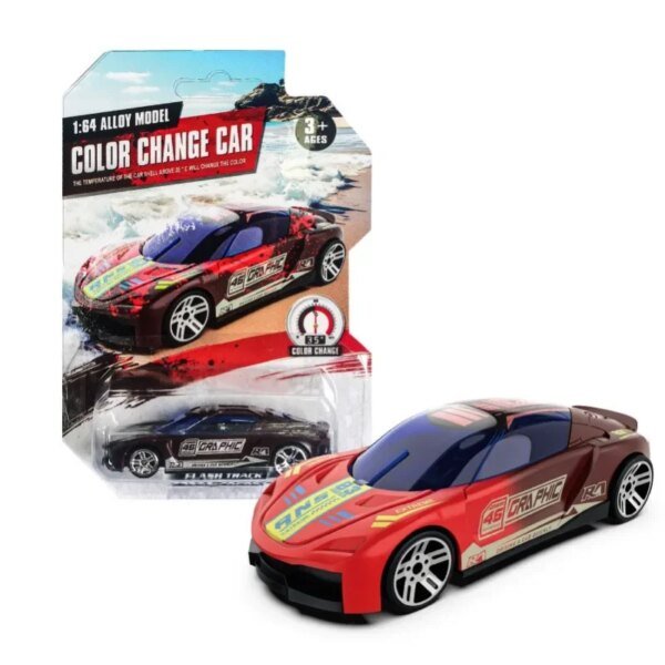 Color Changing Racing Car Tea Pet 1:64 - Image 4
