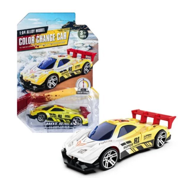 Color Changing Racing Car Tea Pet 1:64 - Image 6
